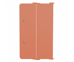 4-Fold ISO Clipboard - Coral